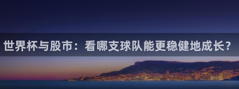 2006世界杯：世界杯与股市：看哪支球队能更稳健地成长？